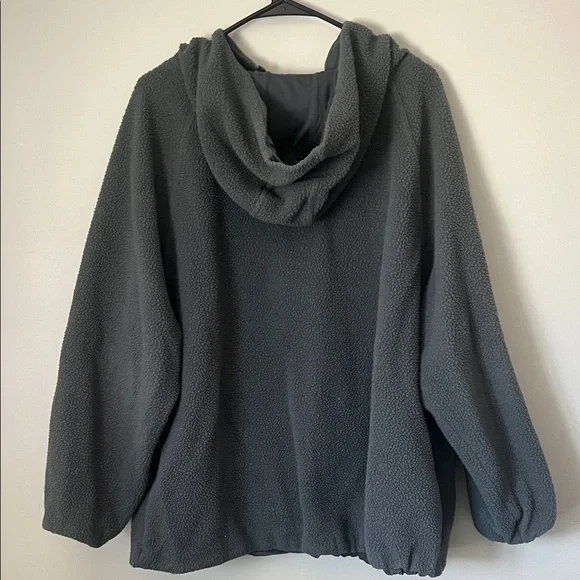 Free People Fleece Hooded Pullover - Picture 4 of 4